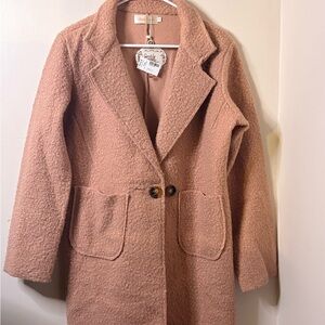 Women's Mauve Pink Coat